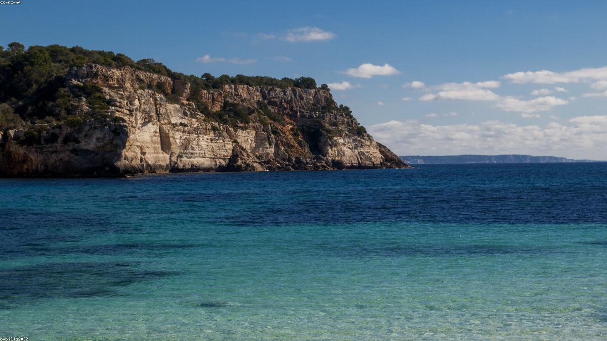 Menorca turquoise water