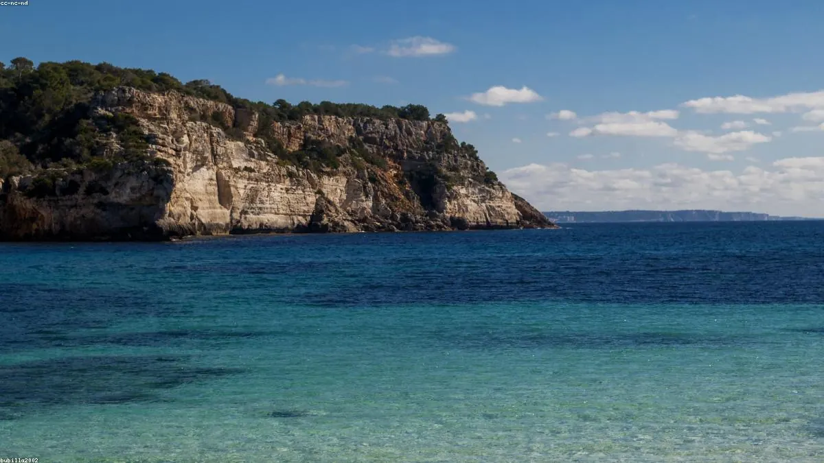 Menorca turquoise water